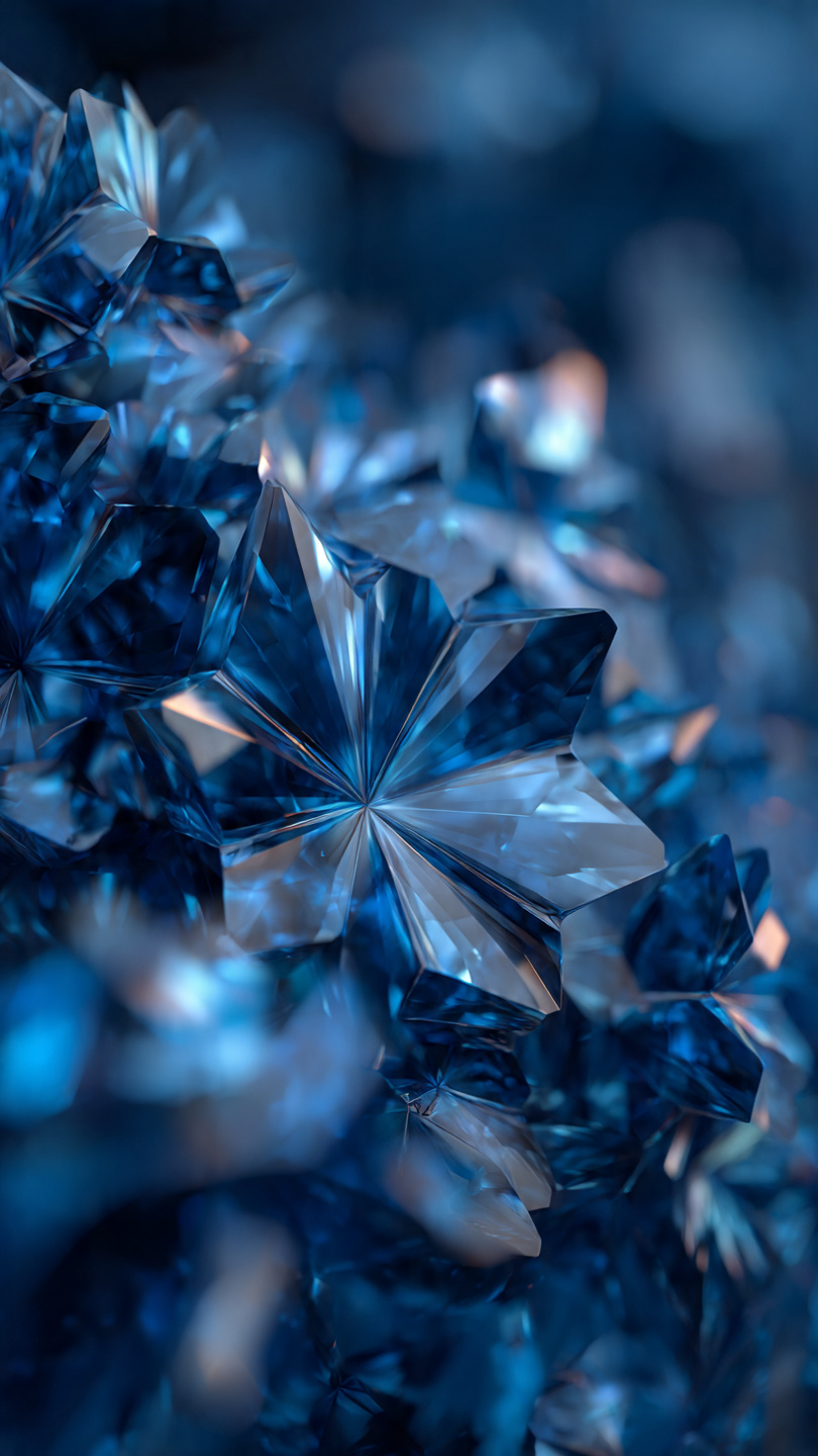 a beautiful image of sapphire crystal blue wallpap
