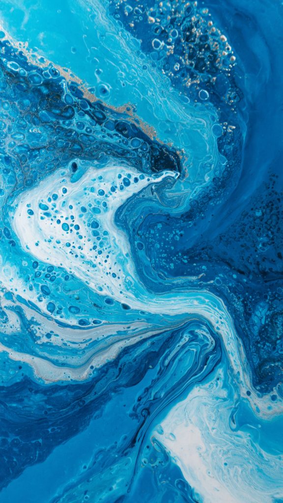 an attractive image of abstract azul paint wallpap