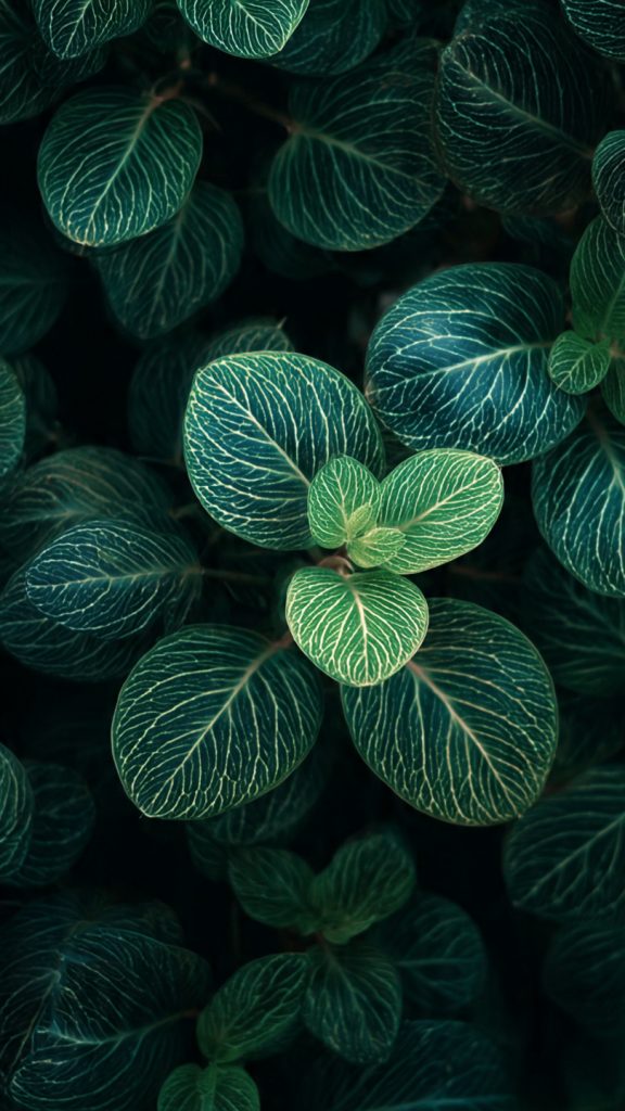 an attractive image of botanical leaf pattern wall