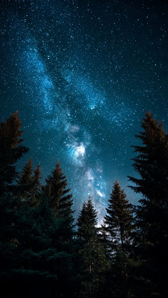 an attractive image of dark green night sky wallpa