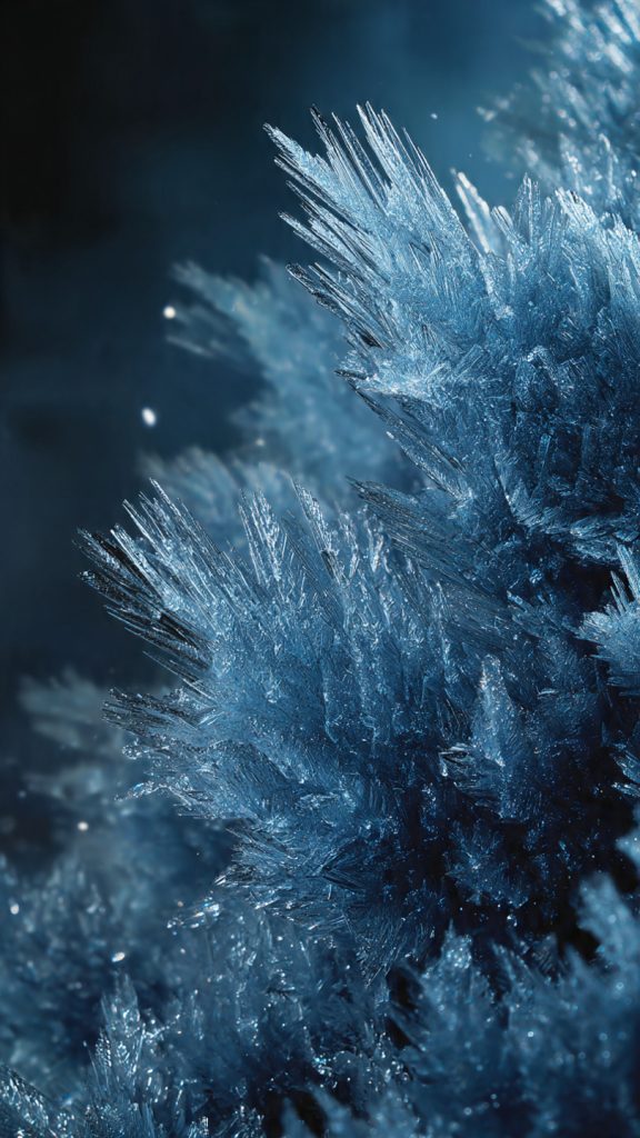 an attractive image of frozen ice azul wallpaper i