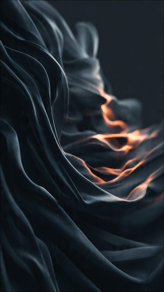 an attractive image of matte charcoal minimal wall