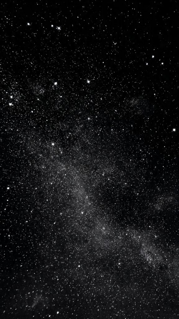 an attractive image of midnight black starry sky w