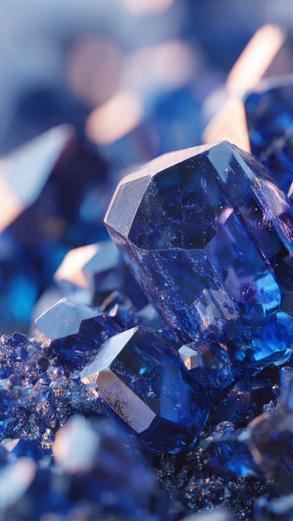 an attractive image of sapphire crystal azul wallp