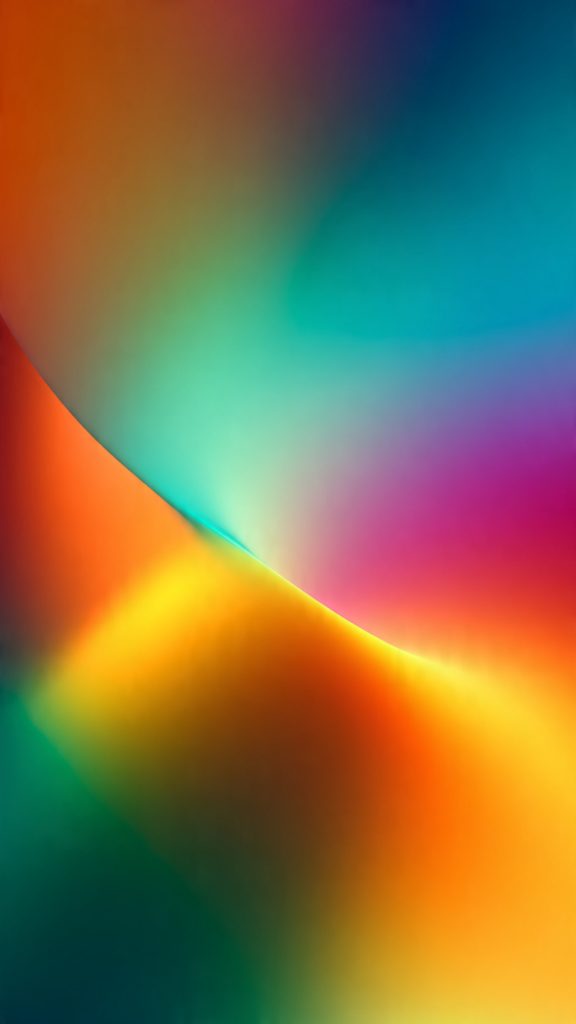 an attractive image of soft rainbow gradient wallp