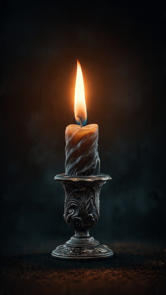 an attractive image of vintage black candle wallpa