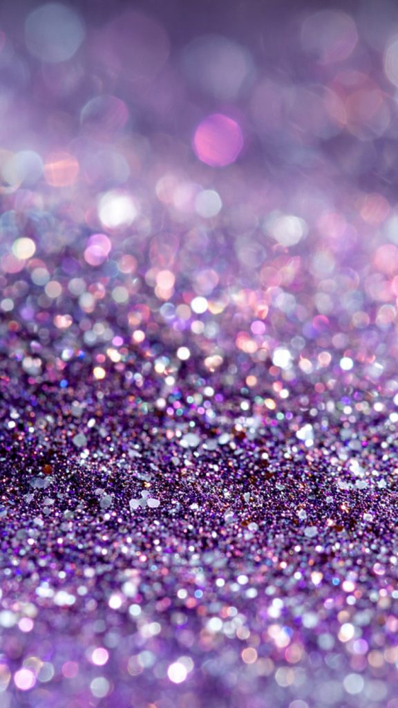 an attrative image of purple glitter sparkle wallp