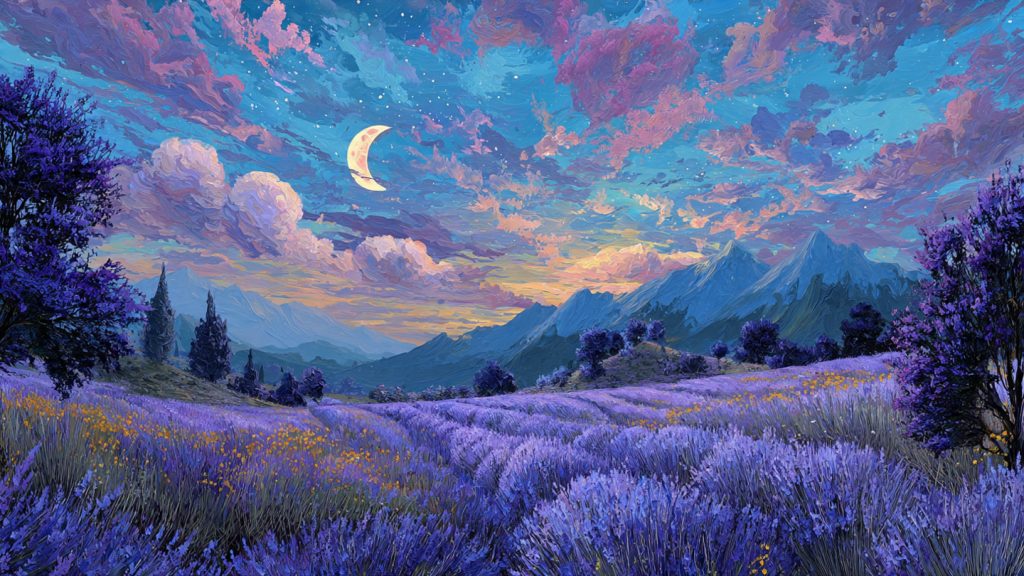 lavender moon dreamscape