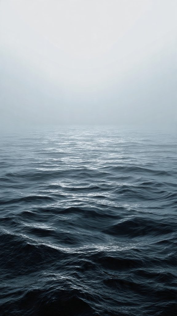 minimal ocean horizon mist