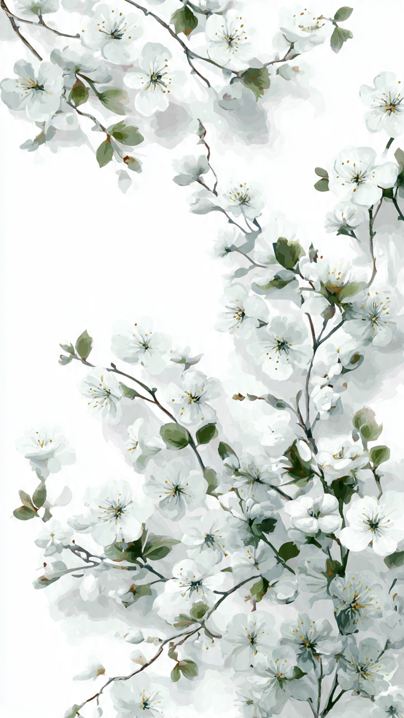 Aesthetic White Wallpaper