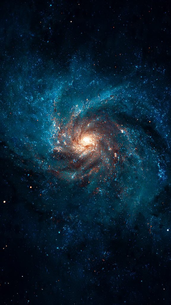 holographic galaxy y2k wallpaper