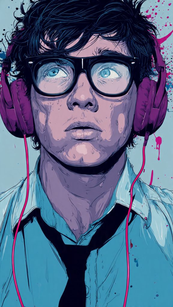 music lover boy wallpaper