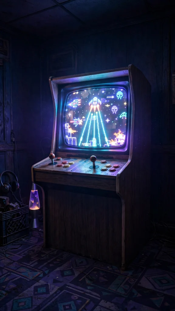 90s Aesthetic: 12 Retro 90s Wallpaper Ideas 3 90s aesthetic vintage arcade cabinet wallpaper