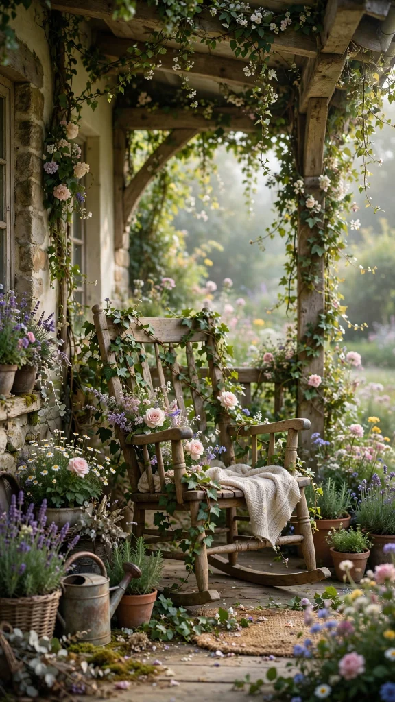 Cottagecore Aesthetic: 12 Dreamy Cottage Wallpaper Ideas 8 Cottagecore aesthetic reading nook wallpaper
