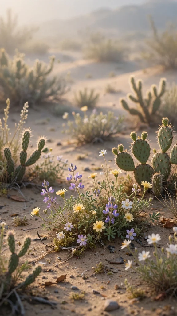 Desert Aesthetic: 12 Warm Desert Wallpaper Ideas 10 Desert aesthetic wildflowers wallpaper