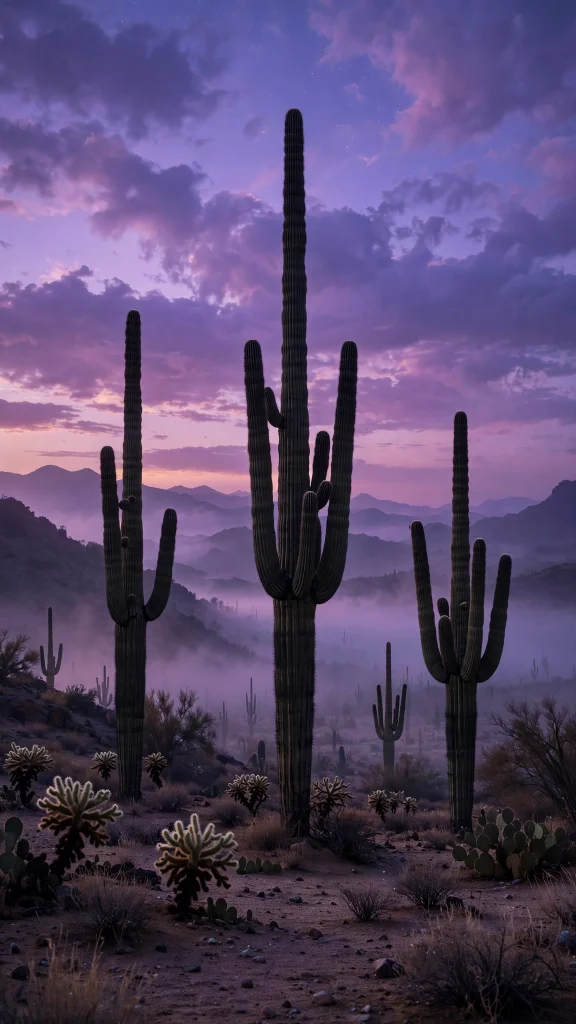 Desert Aesthetic: 12 Warm Desert Wallpaper Ideas 2 Desert aesthetic cacti wallpaper