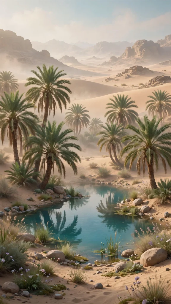 Desert Aesthetic: 12 Warm Desert Wallpaper Ideas 5 Desert aesthetic oasis wallpaper