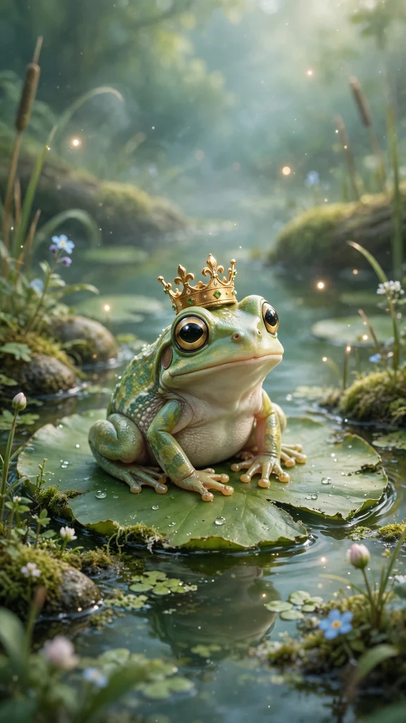 Frog Aesthetic: 12 Cute Frog Wallpaper Ideas 11 Frog aesthetic crown frog wallpaper