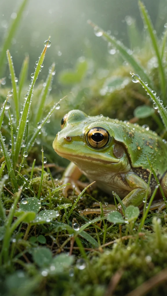 Frog Aesthetic: 12 Cute Frog Wallpaper Ideas 6 Frog aesthetic dewy frog wallpaper