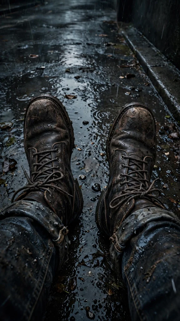 Grunge Aesthetic: 12 Edgy Grunge Wallpaper Ideas 12 Grunge aesthetic worn leather boots wallpaper