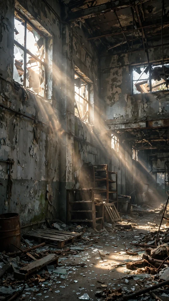 Grunge Aesthetic: 12 Edgy Grunge Wallpaper Ideas 4 Grunge aesthetic abandoned warehouse wallpaper