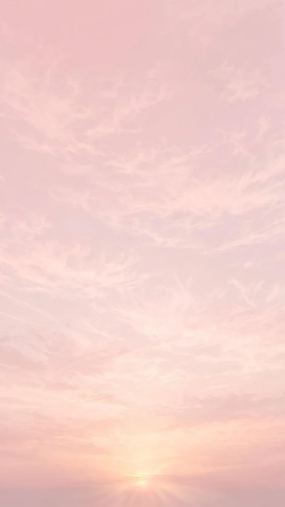 17 Wallpaper Pink Soft Aesthetic Designs You Will Love 1 Blush pink dawn sky with soft clouds, wallpaper pink soft aesthetic
