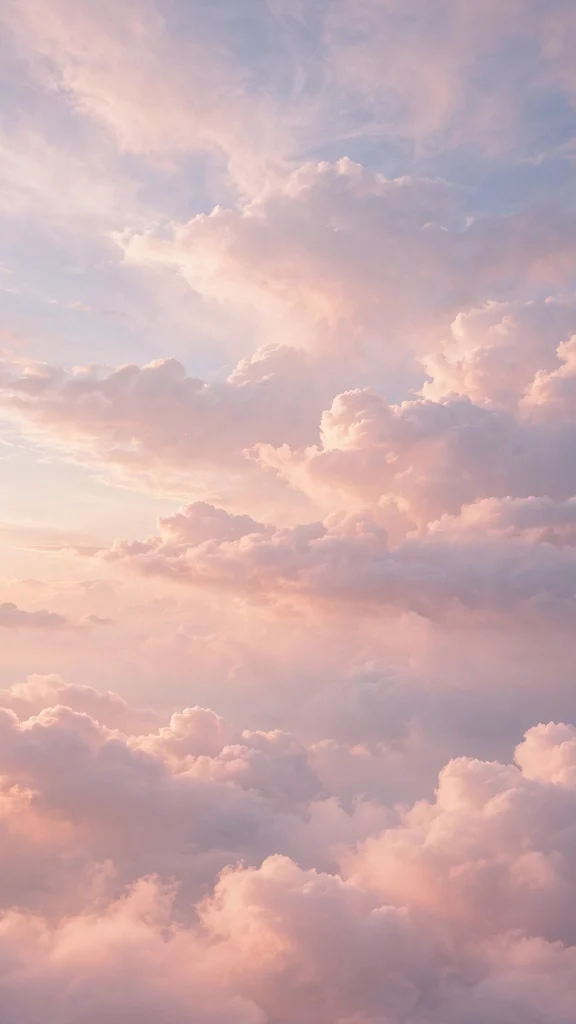 17 Dreamy wallpaper aesthetic pink soft for Phones 1 soft blush pink clouds at dawn