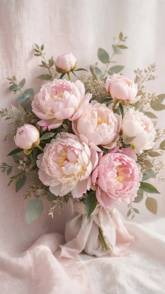 Pink Wallpaper Aesthetic: 17 Pretty Designs 1 blush pink silk fabric waves pink wallpaper aesthetic