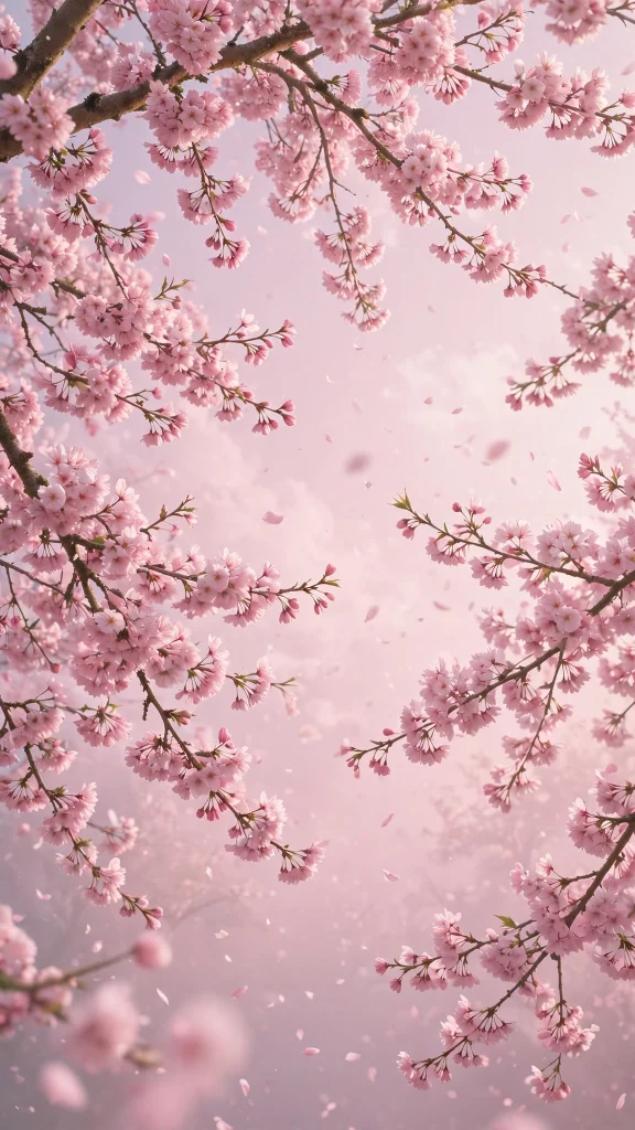 17 wallpaper aesthetic pink iphone Ideas 5 Pink cherry blossom branches in full bloom wallpaper