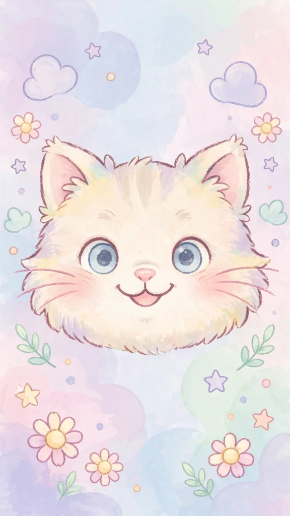 Kawaii Wallpaper: 17 Cute Designs for Your Phone 2 chubby bunny holding strawberry kawaii wallpaper