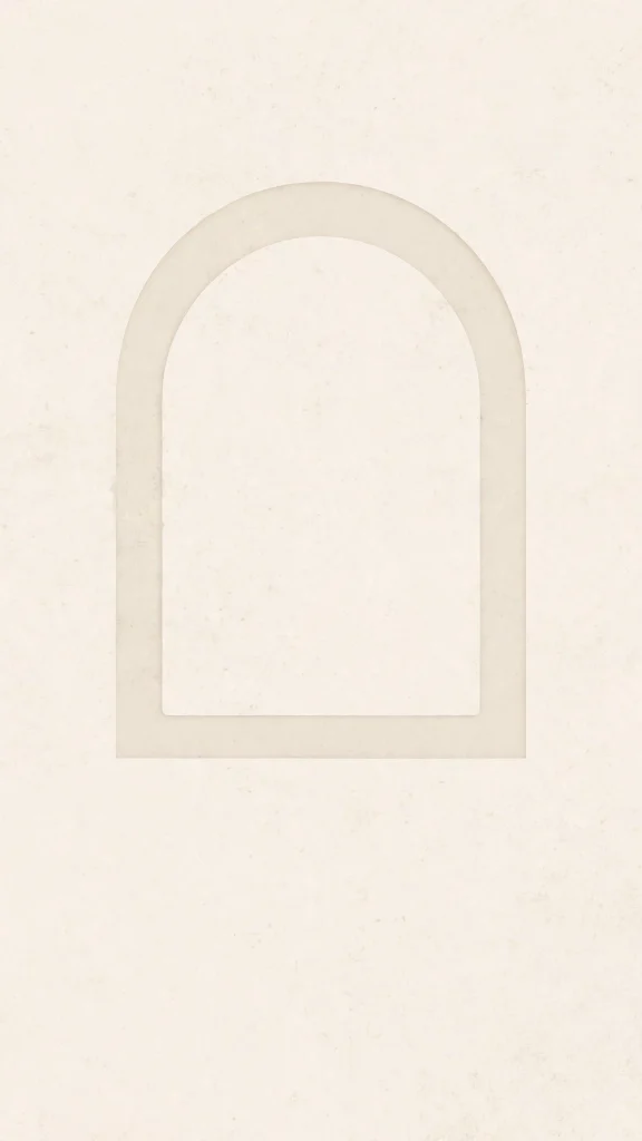 17 Wallpaper Aesthetic Home Screen Ideas for 2026 2 Minimal cream arch wallpaper aesthetic home screen with open icon space