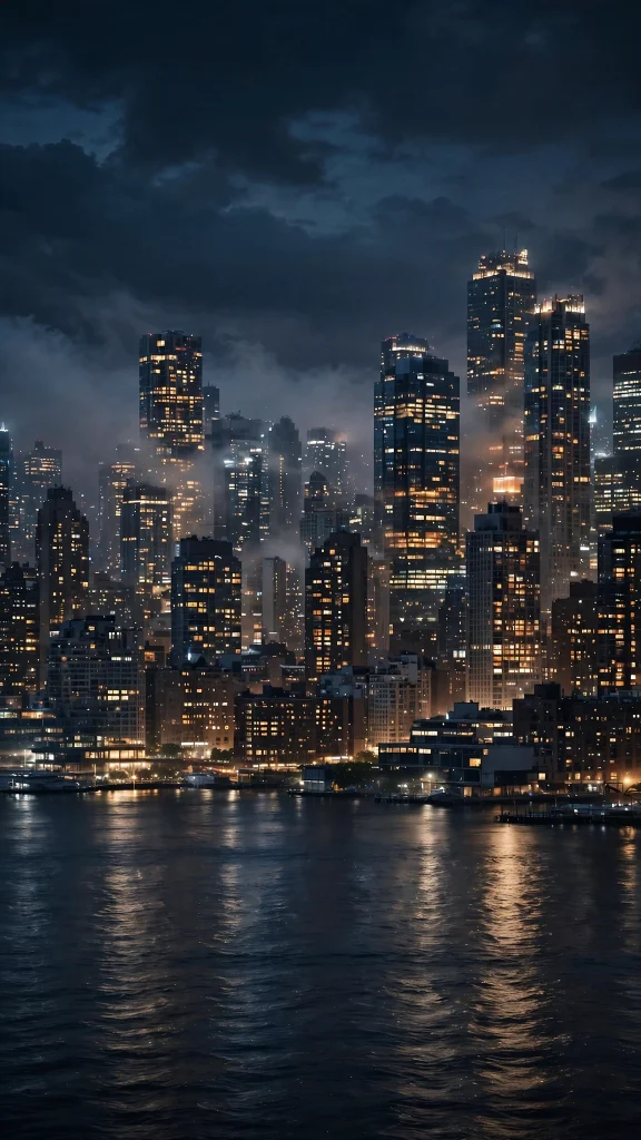 17 Best Wallpaper Backgrounds 4K for Your Screen 14 City night skyline with glowing windows