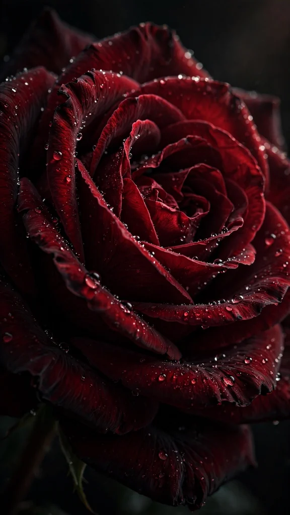 red roses dark moody love aesthetic wallpaper