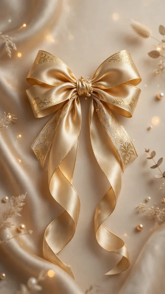 Bow Wallpaper: 17 Elegant Ribbon Designs 3 lavender bow glitter sparkles dreamy bow wallpaper