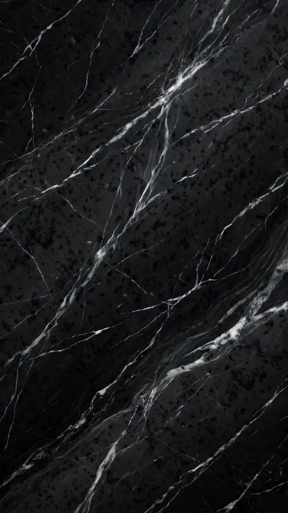 Black marble with white veins wallpaper background