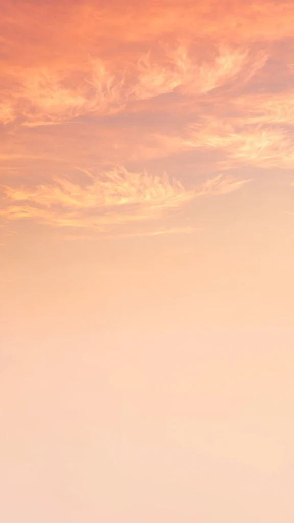 17 Beautiful wallpaper iphone quotes Backgrounds 3 Warm peachy sunset gradient with wispy clouds