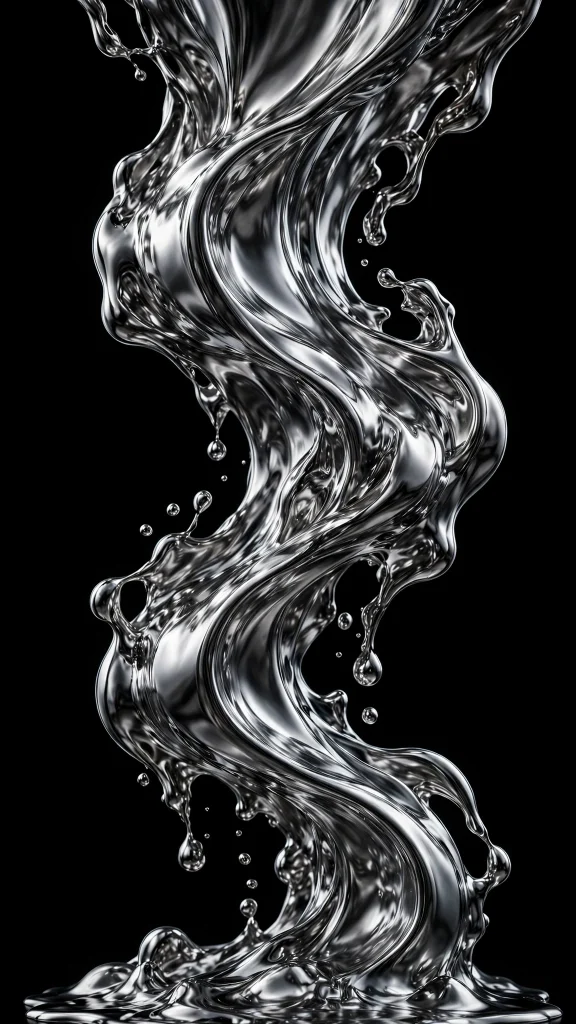 17 Stunning Wallpapers Samsung for AMOLED Screens 2 Liquid chrome metal flow wallpapers samsung dark phone wallpaper