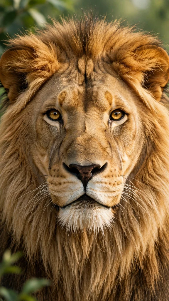 8K Wallpaper: 17 Ultra Detailed Designs 6 lion face close-up detailed fur 8k wallpaper