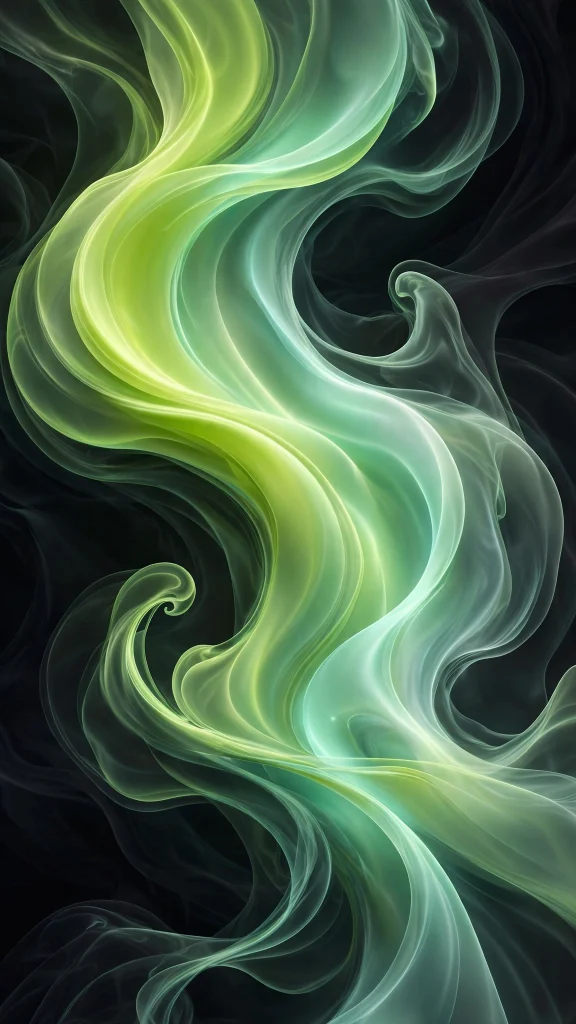 17 Fresh wallpaper iphone green Ideas You'll Love 10 Abstract fluid swirls of lime green and mint