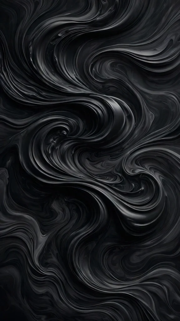 abstract black waves fluid black wallpaper iphone