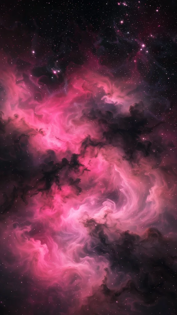 17 Stunning wallpaper pink and black Ideas for Your Phone 14 Pink and black galaxy nebula wallpaper