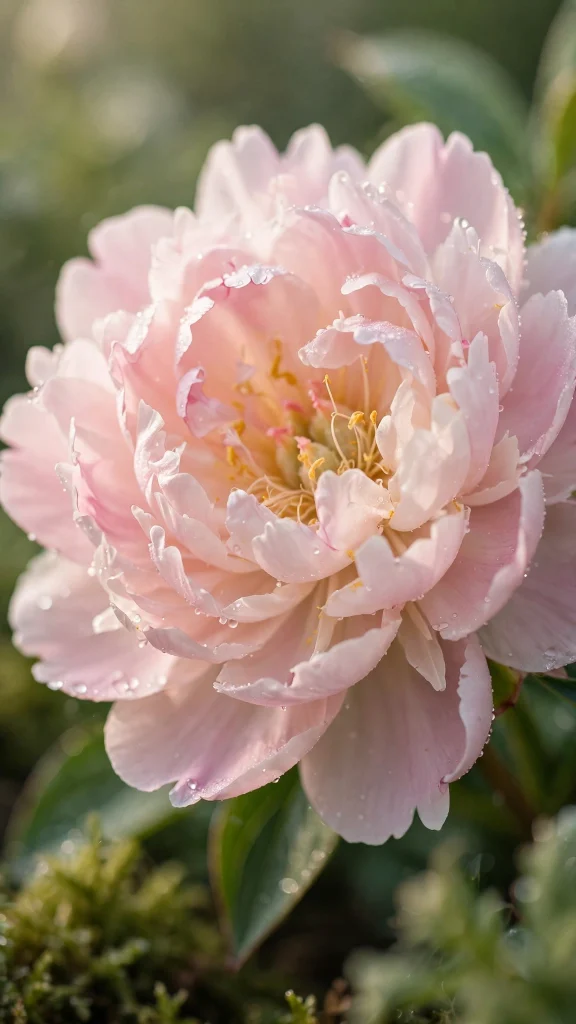 17 Beautiful Wallpapers Flowers for Your Phone 2 Blush pink peony macro wallpapers flowers in soft morning light