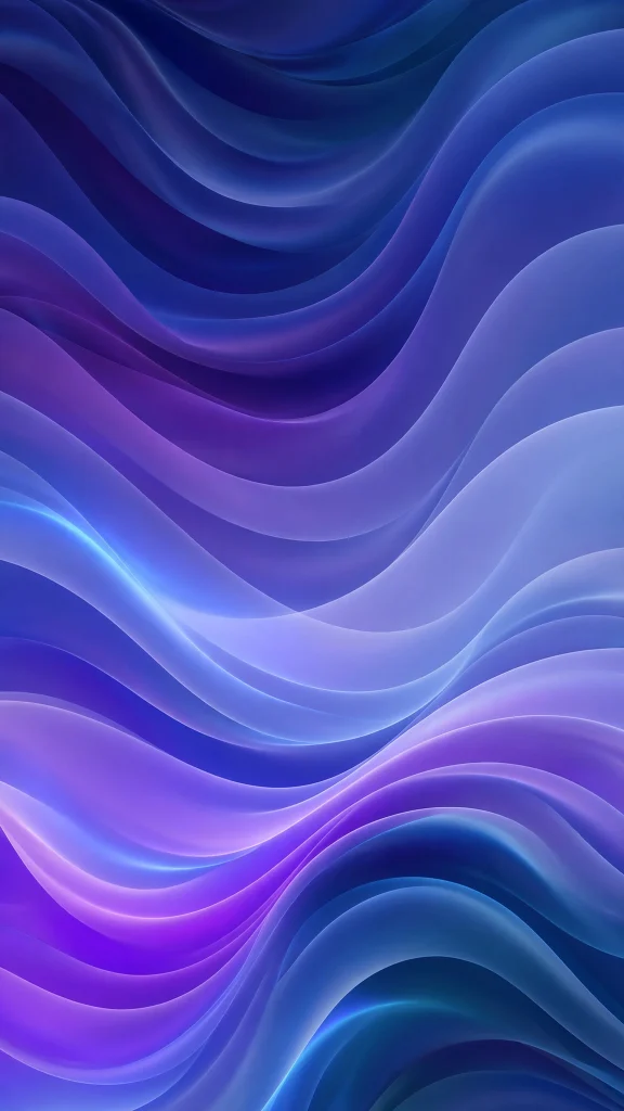 abstract blue purple gradient waves computer wallpaper