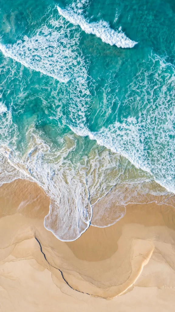 17 Best Wallpapers Summer to Try Right Now 7 ocean waves aerial summer wallpaper