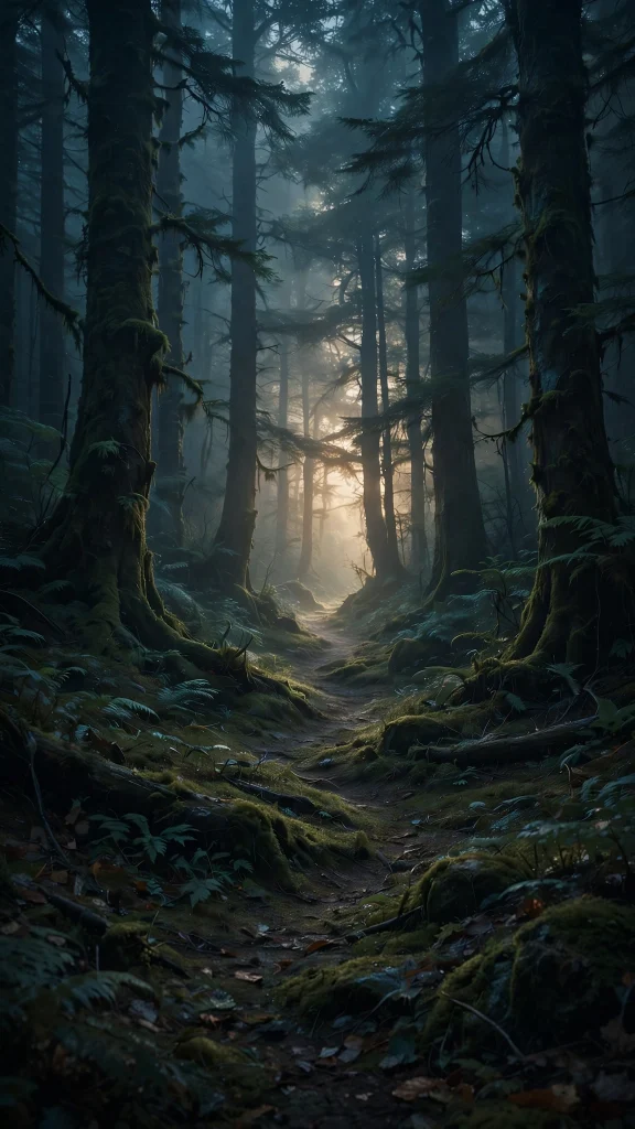 17 Beautiful wallpaper iphone quotes Backgrounds 7 Dark moody forest path with soft light glowing at the end