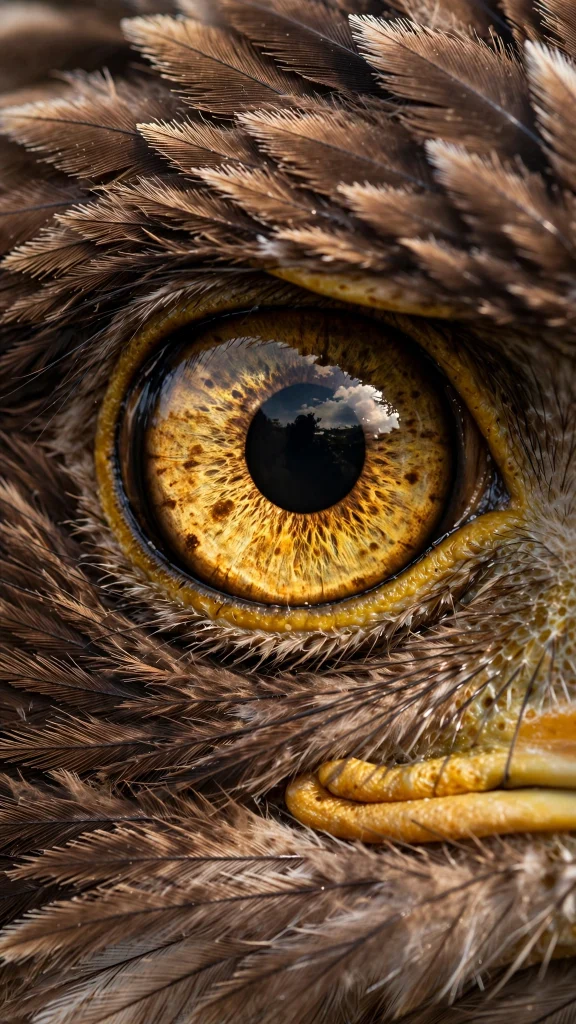 8K Wallpaper: 17 Ultra Detailed Designs 3 eagle eye extreme close-up 8k wallpaper