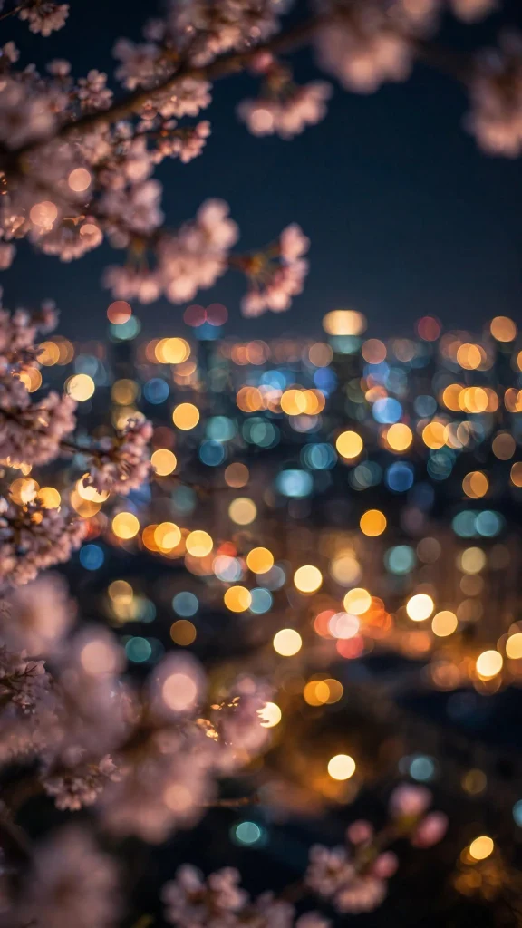 city night lights bokeh romantic wallpapers iphone fondos