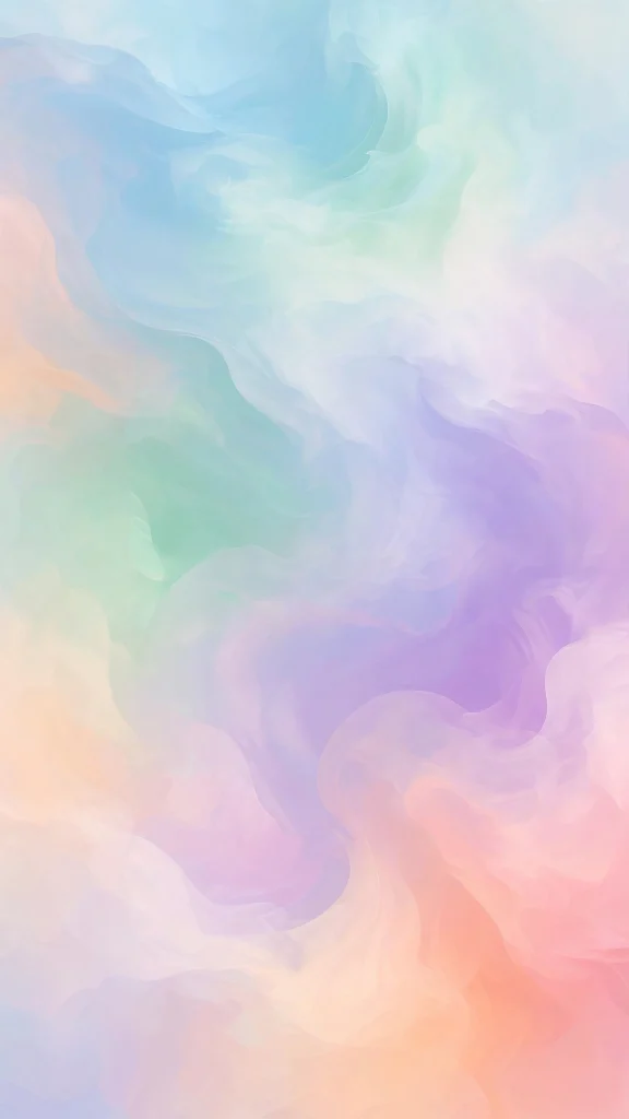 soft pastel gradient mesh background wallpaper iphone ios 26
