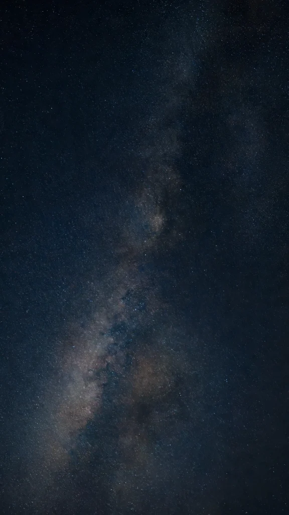 Black night sky with stars wallpaper background