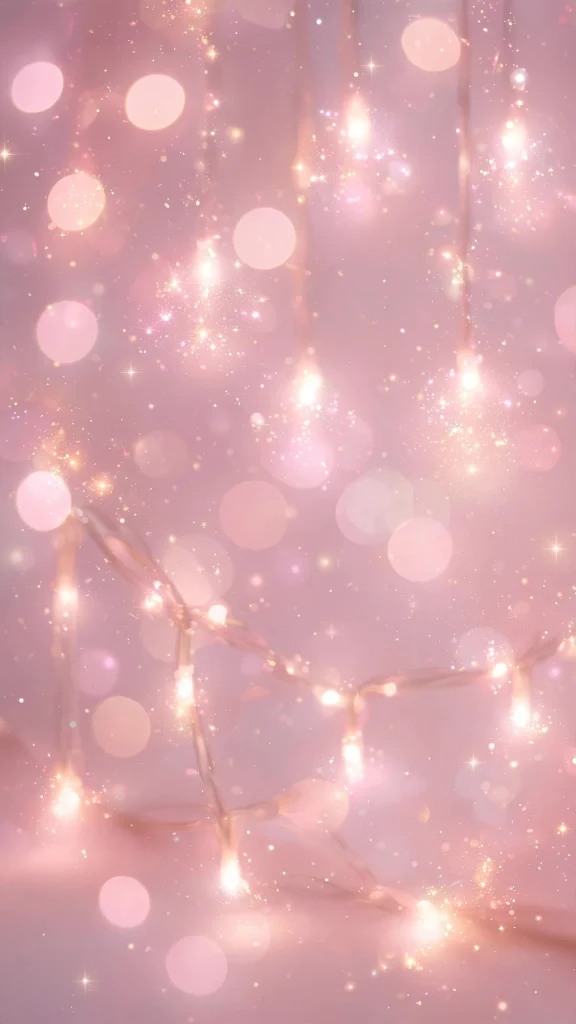 17 Dreamy wallpaper aesthetic pink pastel Ideas 11 Pastel pink fairy lights bokeh background